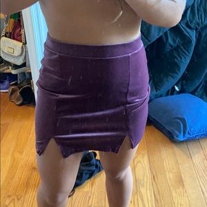 Velvet Skirt